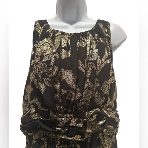 J. Taylor black & gold dress - Picture 3 of 11